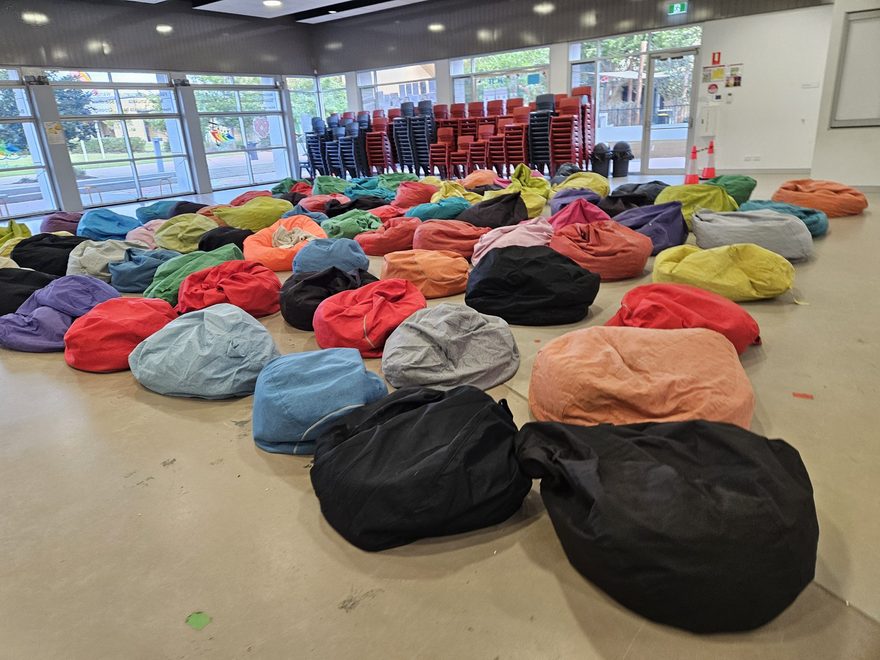 Bean bag hire Perth