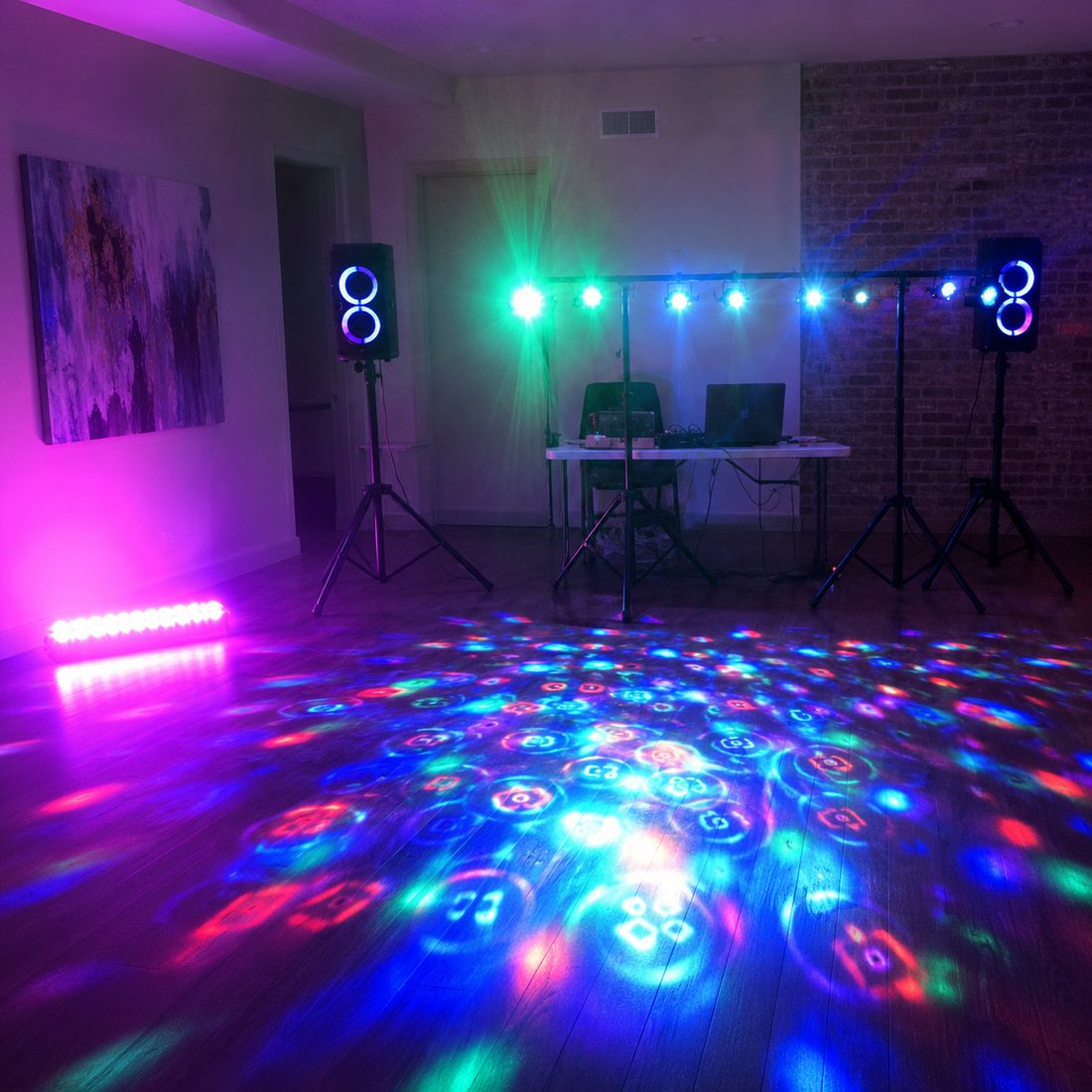 Party Pack hire set up at a Kwinana party