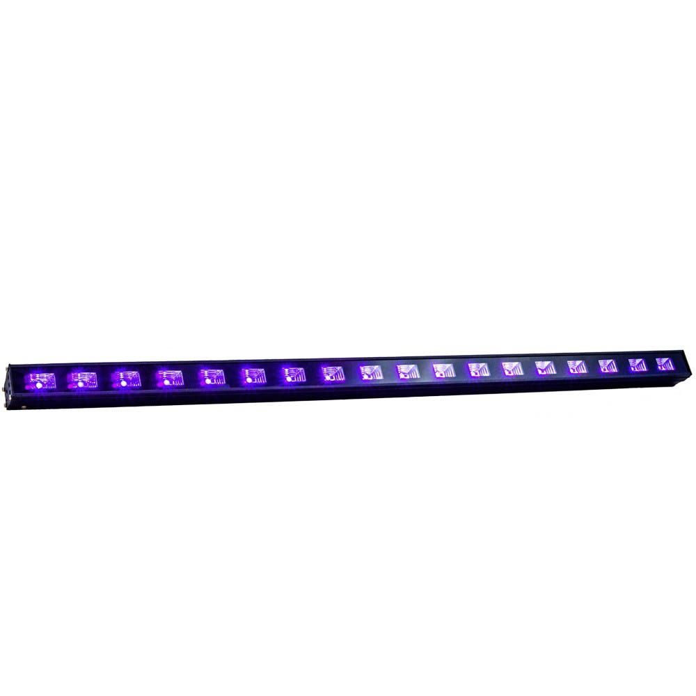 AVE LEDBAR-UV18 UV bar hire Perth, 18x 4W ultraviolet LED blacklight bar