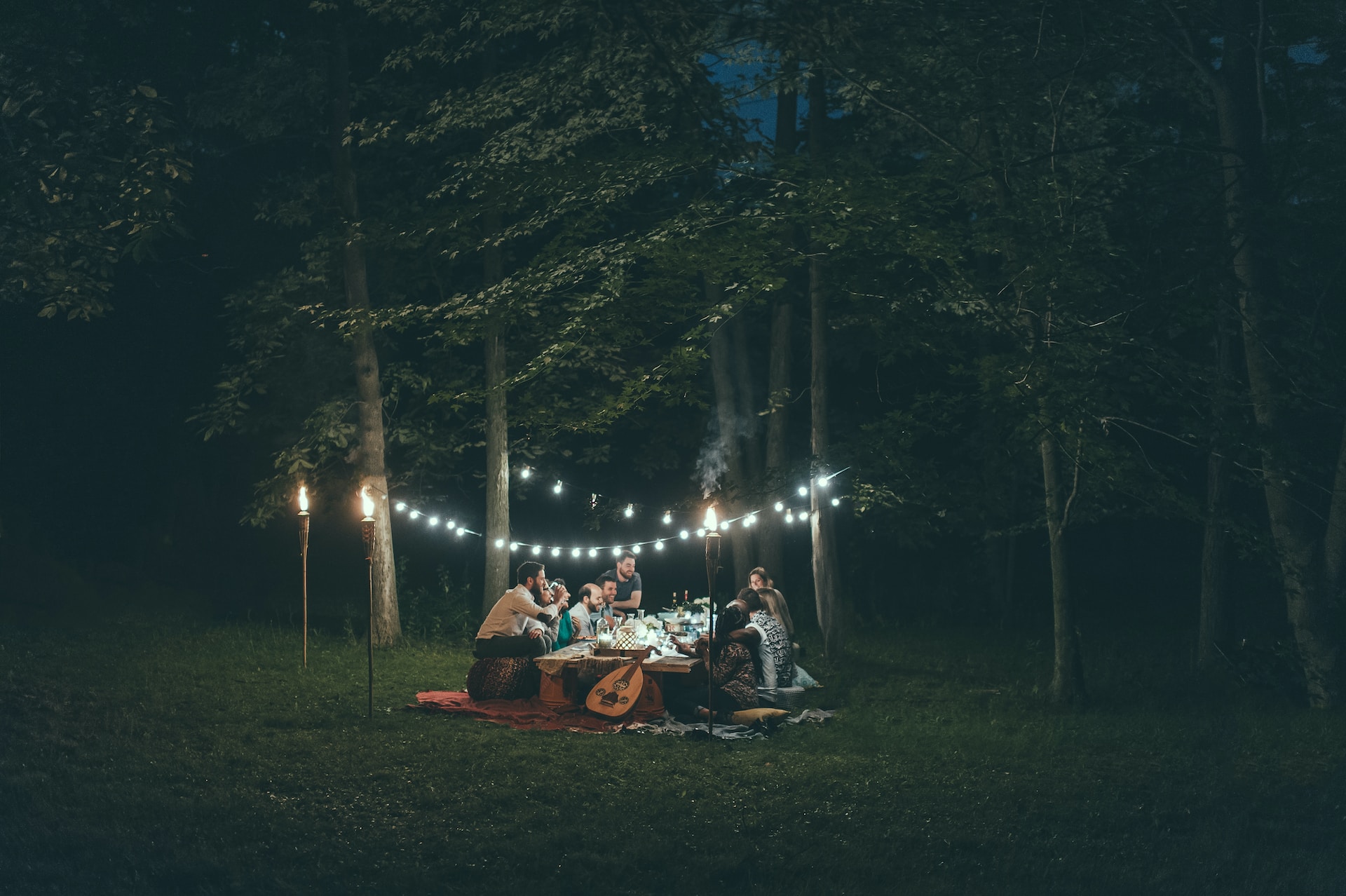 backyard party