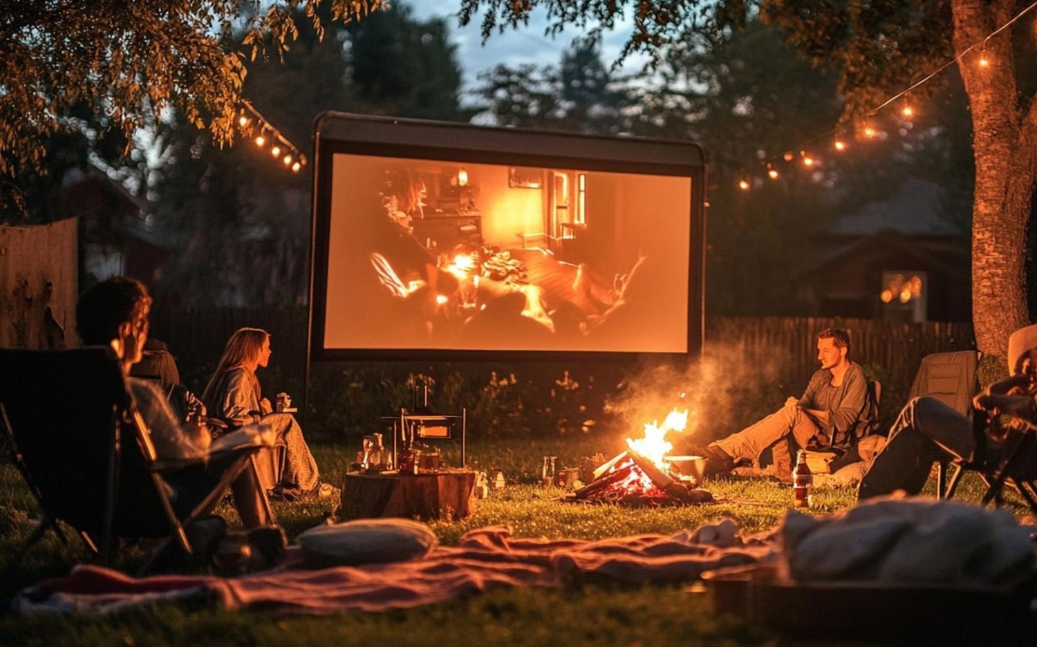 outdoor movie