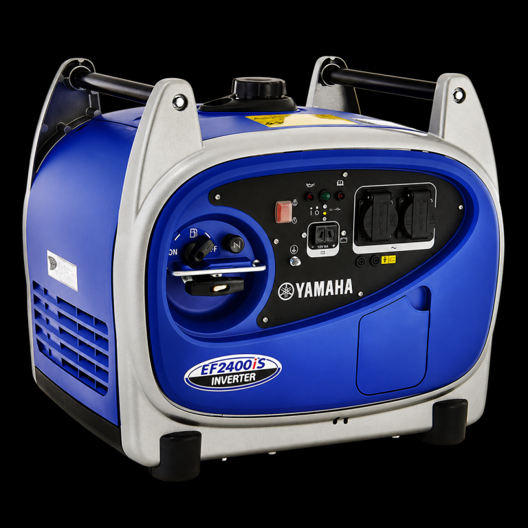 Generator hire Perth — silent generator powering outdoor cinema screen at a backyard movie night