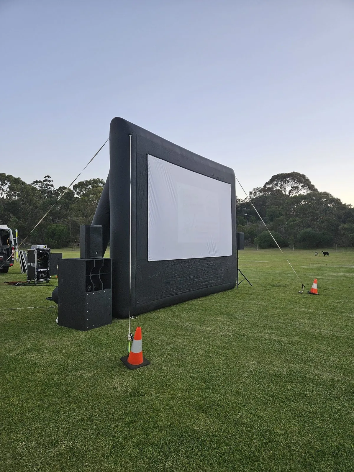 School fundraiser cinema hire Perth, outdoor movie night at a Perth school