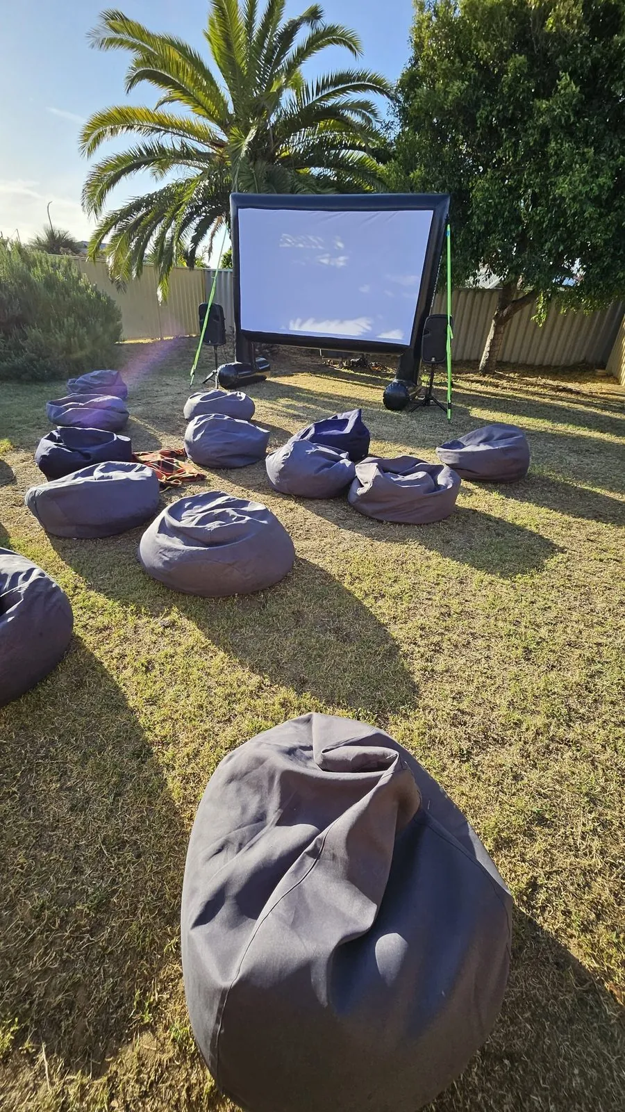 3m cinema screen wedding Perth
