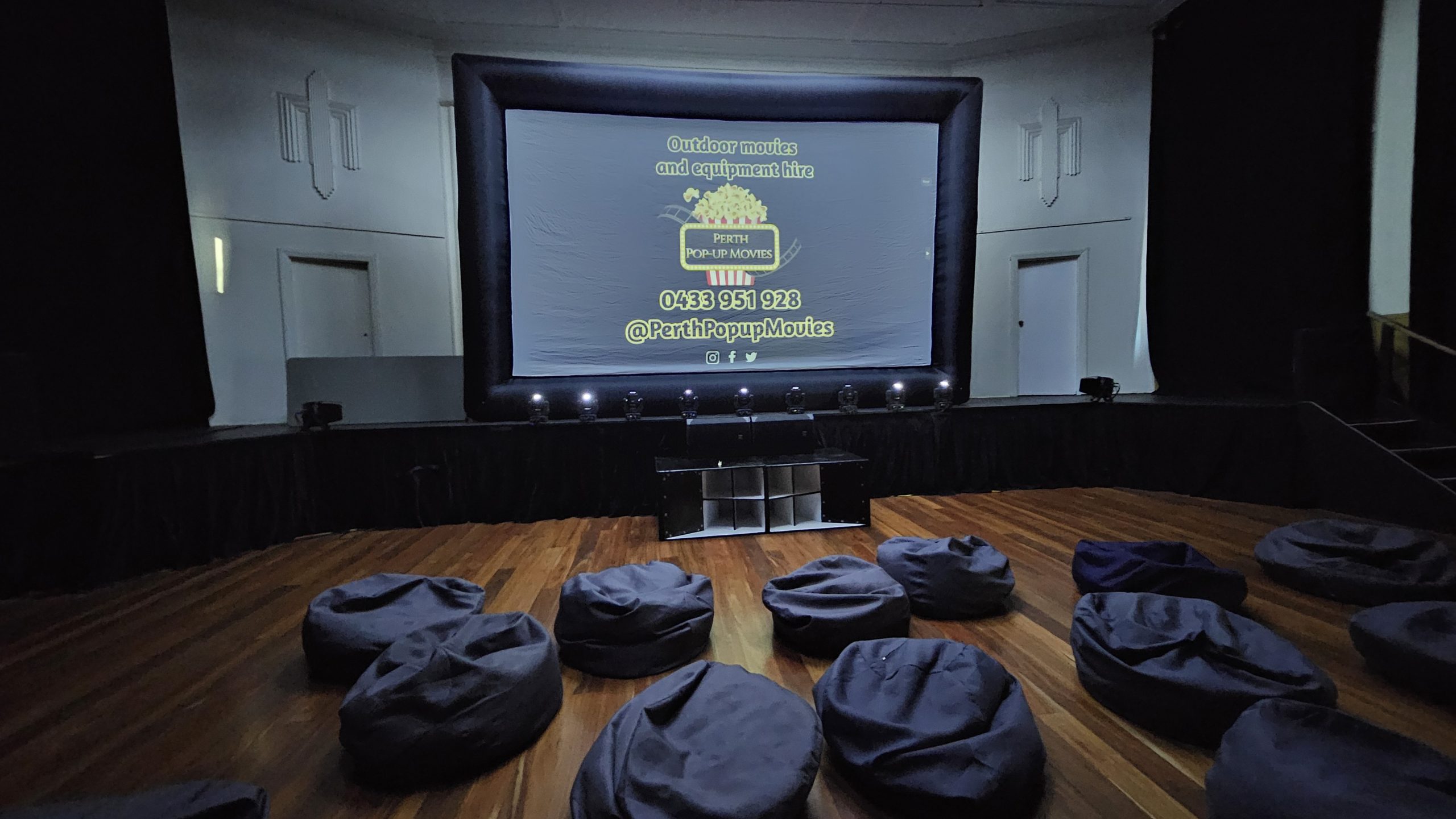 5m cinema screen Cottesloe