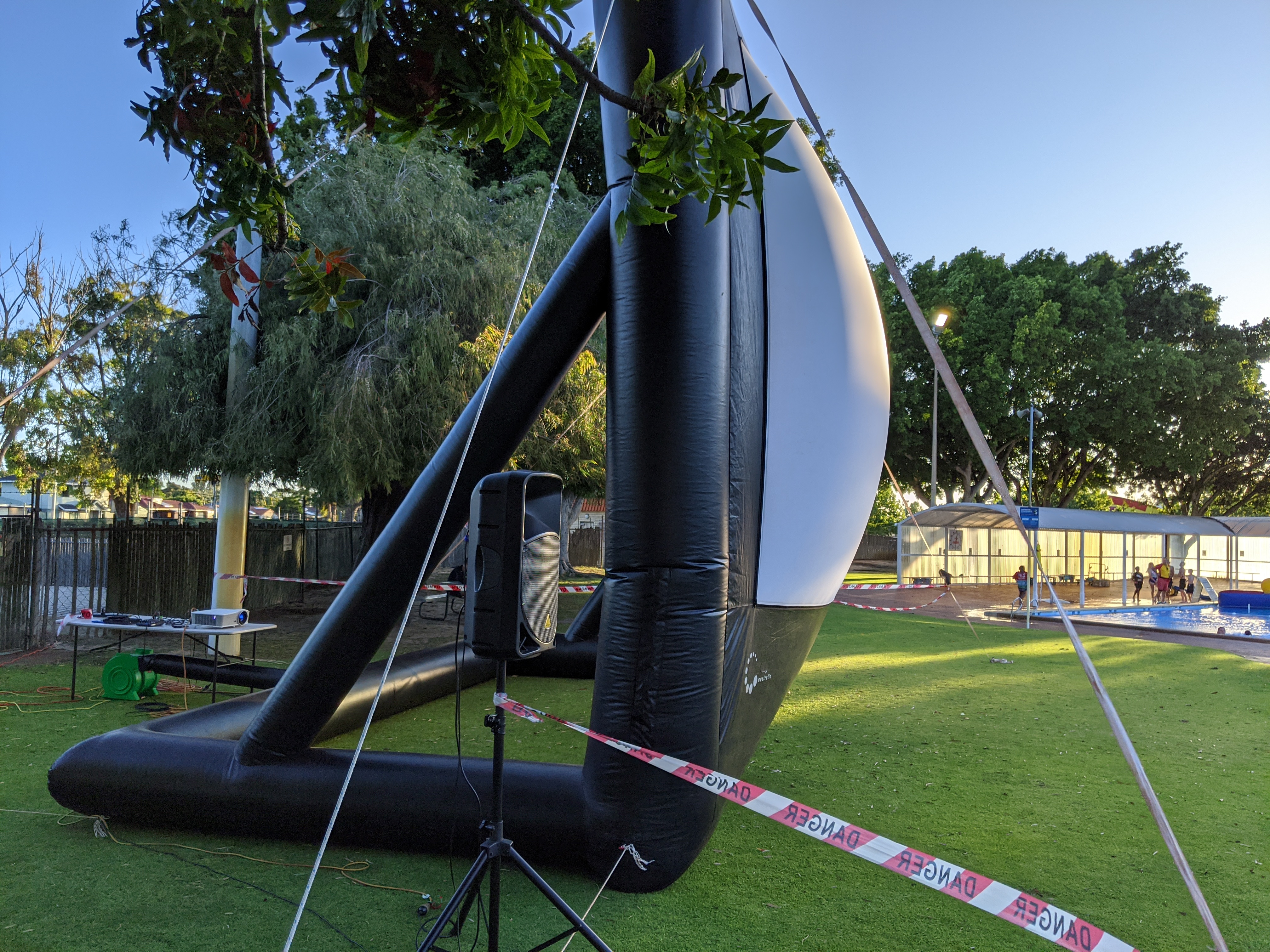 Outdoor cinema hire Cockburn Perth — outdoor movie night in the City of Cockburn WA