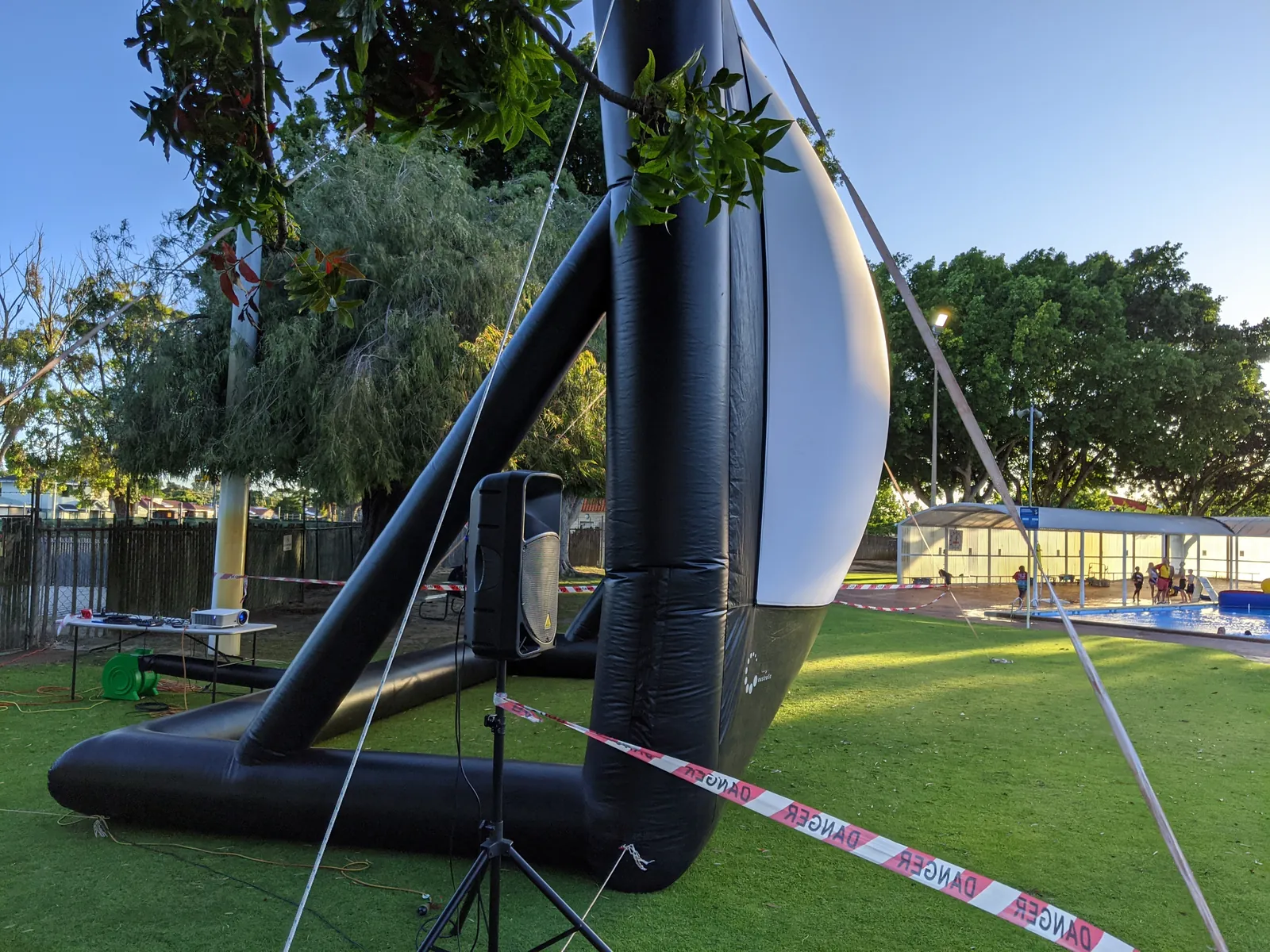 Outdoor cinema hire Cockburn Perth