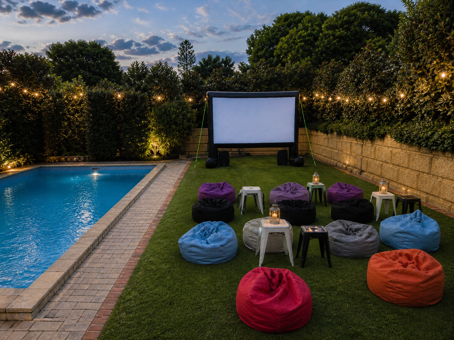 Community movie night Perth outdoor cinema event